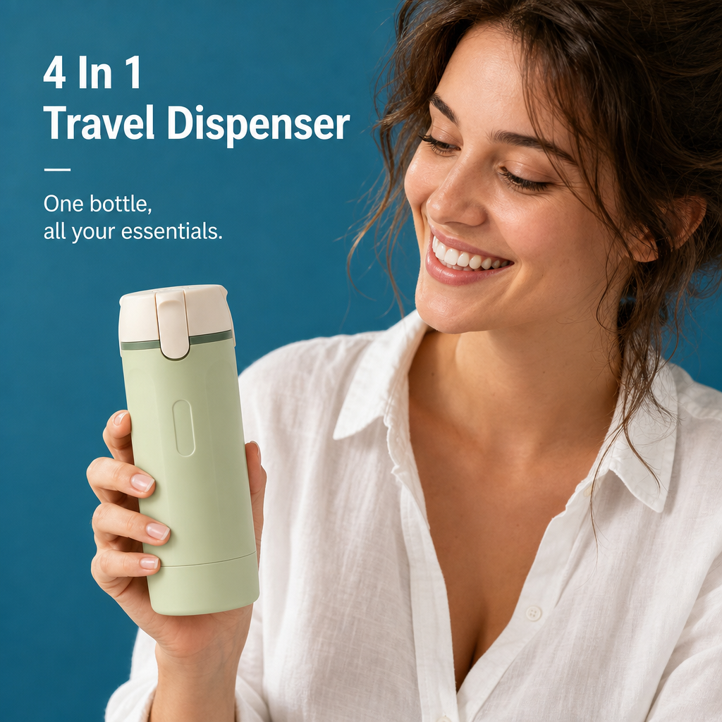4 In 1 Travel Dispenser