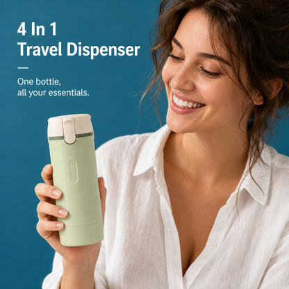 4 In 1 Travel Dispenser