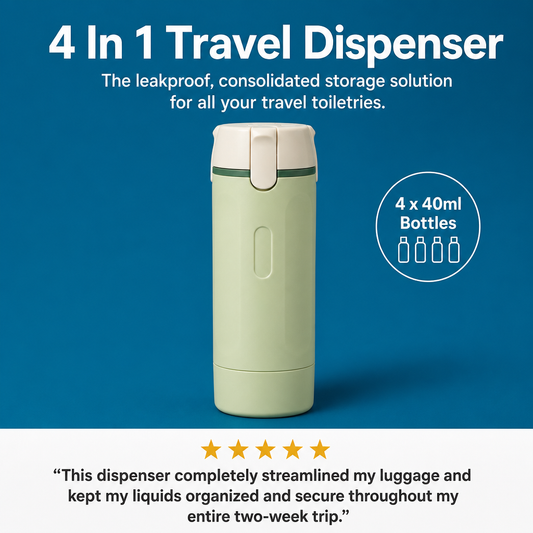 4 In 1 Travel Dispenser